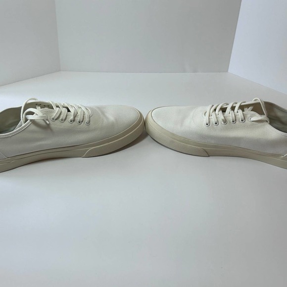 Everlane Unisex Recycled Cotton The Forever Sneaker Tennis Sneakers White‎ main image 5